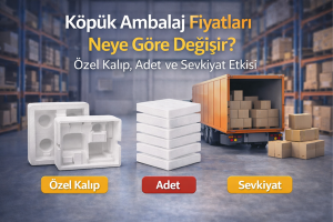 Köpük Ambalaj Fiyatları Neye Göre Değişir? Özel Kalıp, Adet ve Sevkiyat Etkisi