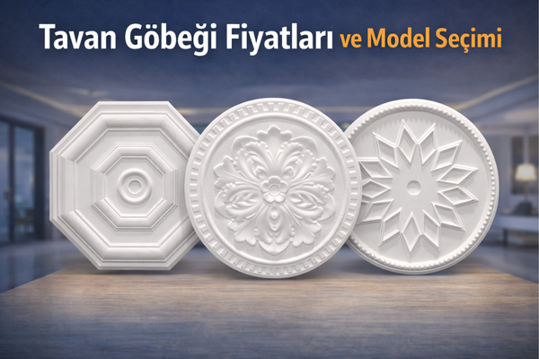 Read more about the article Tavan Göbeği Fiyatları ve Model Seçimi: Salon, Ofis ve Proje İşlerinde Hangi Ölçü Daha Çok Tercih Edilir?