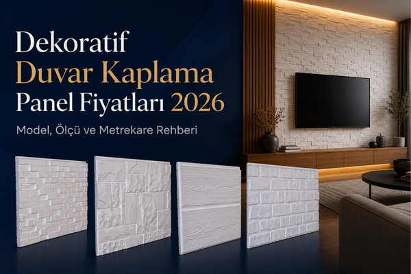 Read more about the article Dekoratif Duvar Kaplama Panel Fiyatları 2026