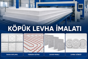 Köpük Levha İmalatı Nedir? Üretim Süreci, Kullanım Alanları ve Doğru Ürün Seçimi