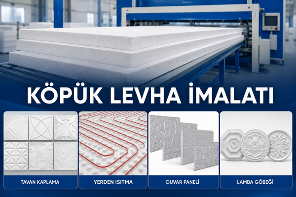 Read more about the article Köpük Levha İmalatı Nedir? Üretim Süreci, Kullanım Alanları ve Doğru Ürün Seçimi
