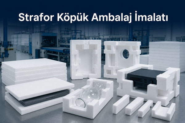Read more about the article Strafor Köpük Ambalaj İmalatı, Üretim Süreci ve Kullanım Alanları