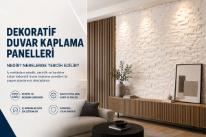 Read more about the article Dekoratif Duvar Kaplama Panelleri Nedir? Nerelerde Tercih Edilir?