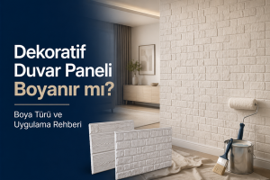 Read more about the article Dekoratif Duvar Paneli Boyanır mı?