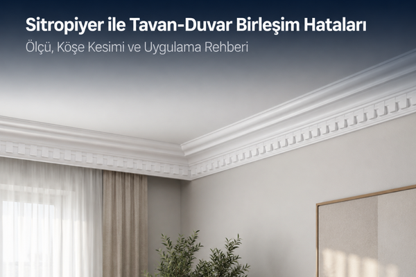 Read more about the article Sitropiyer ile Tavan-Duvar Birleşim Hataları